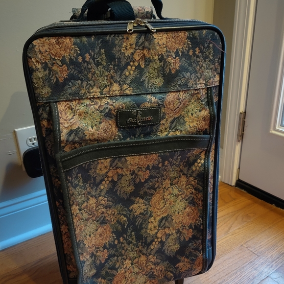 Atlantic Bags Vintage 9s Atlantic Atlantic Carry On Luggage Poshmark